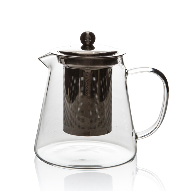 GTP0310 Classical Glass Teapot with Stainless Steel Filter 