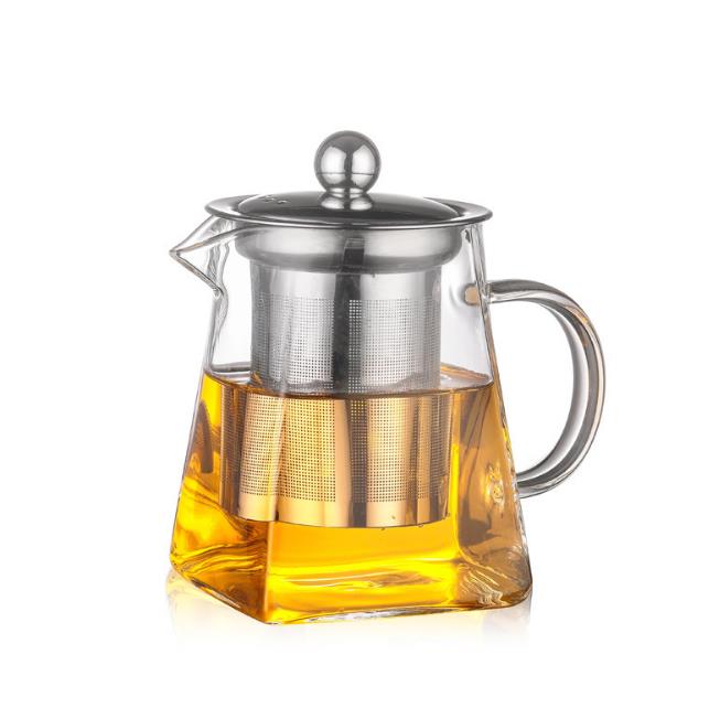 GTP0316 Glass Teapot with Stainless Steel Filter 